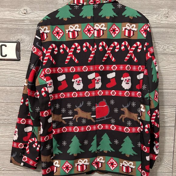 Christmas Dec 25th Jacket Suit Blazer (Large - NWT) - Picture 9 of 11